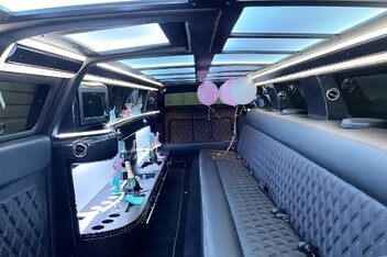 San Leandro Limousine Interior