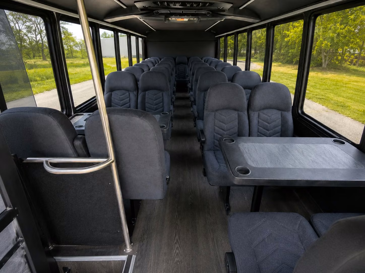 18 passenger minibus inside