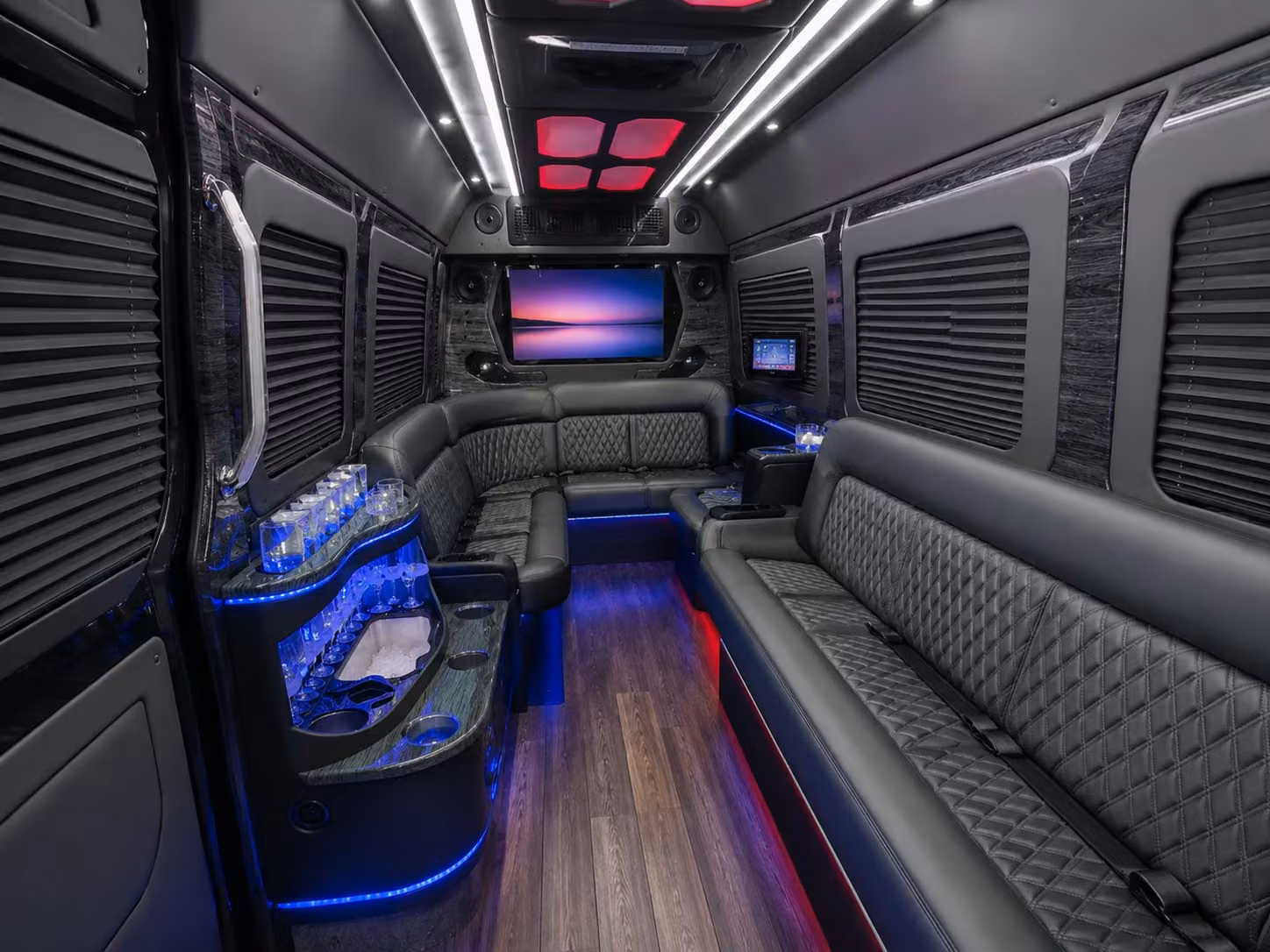 sprinter limousine inside